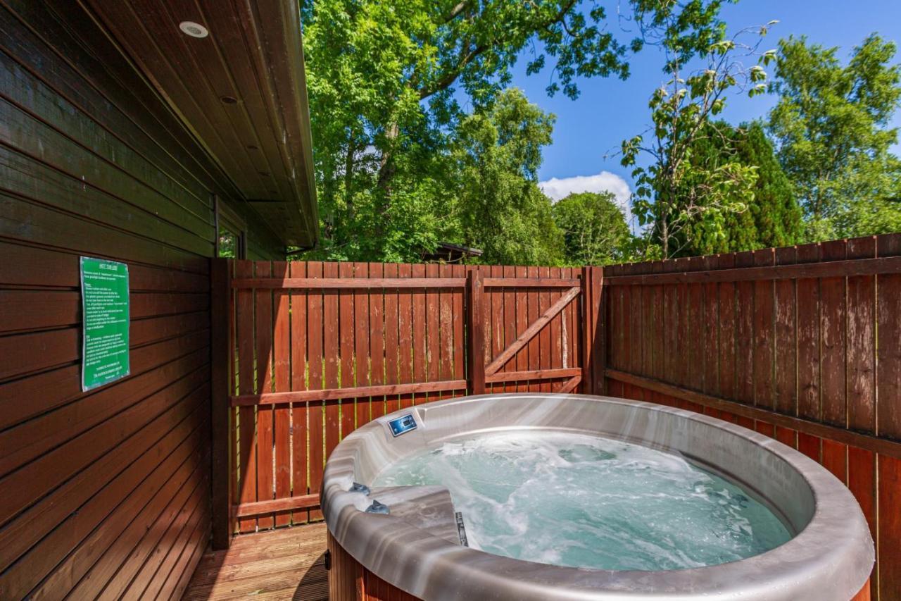 Birch Lodge 20 With Hot Tub Newton Stewart Luaran gambar